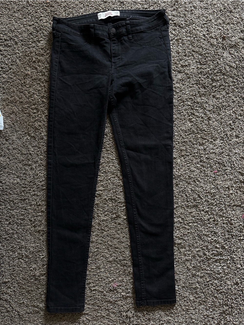 Hollister Super Skinny Jeans - Black